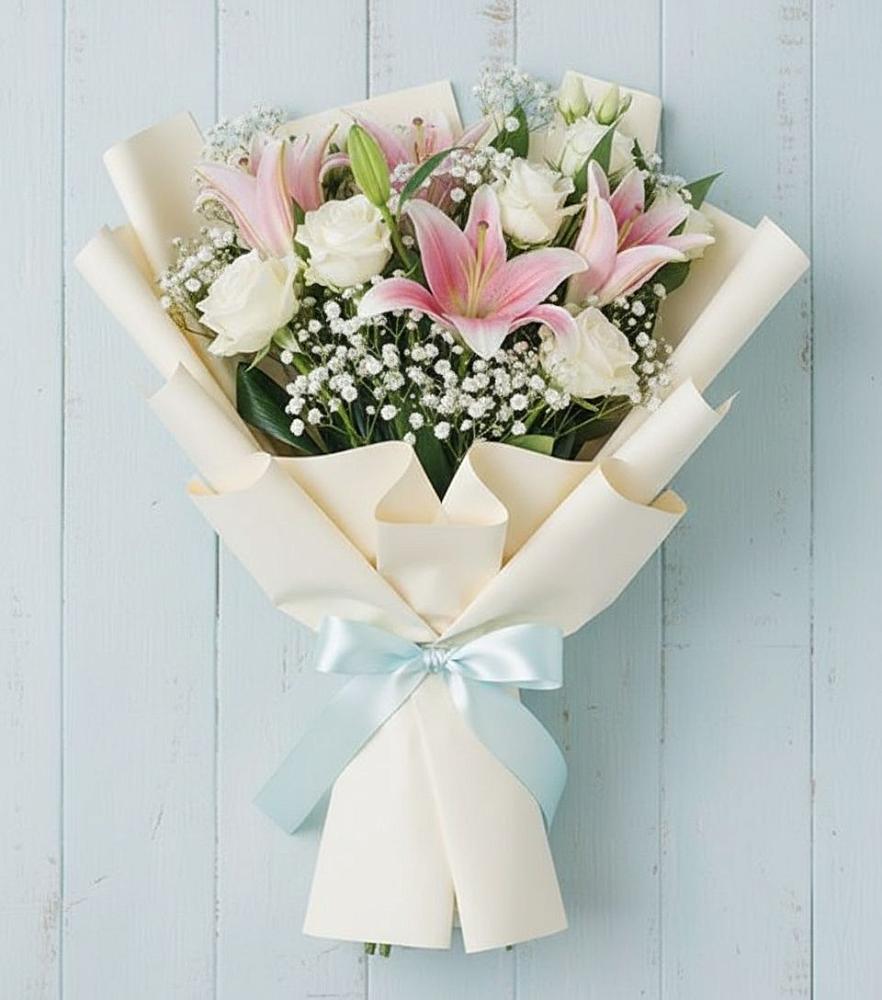 Букет цветов из: Лилии в Константиновский