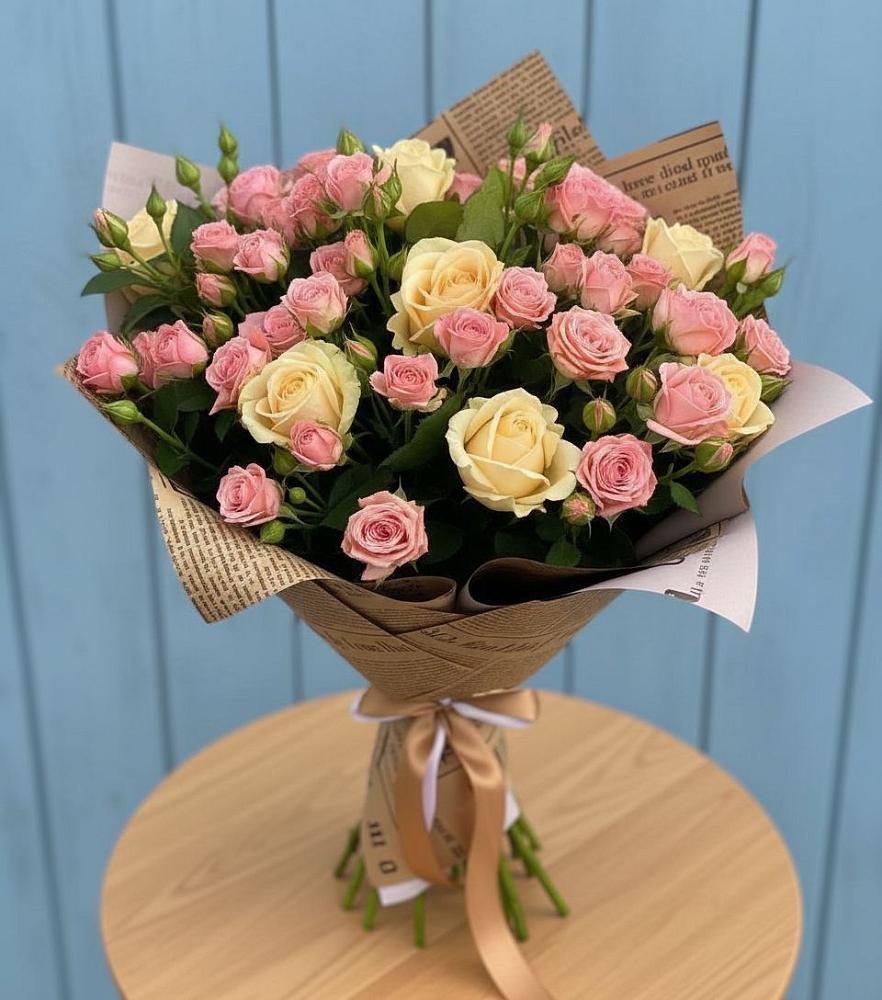 Букет цветов из: Розы в Константиновский