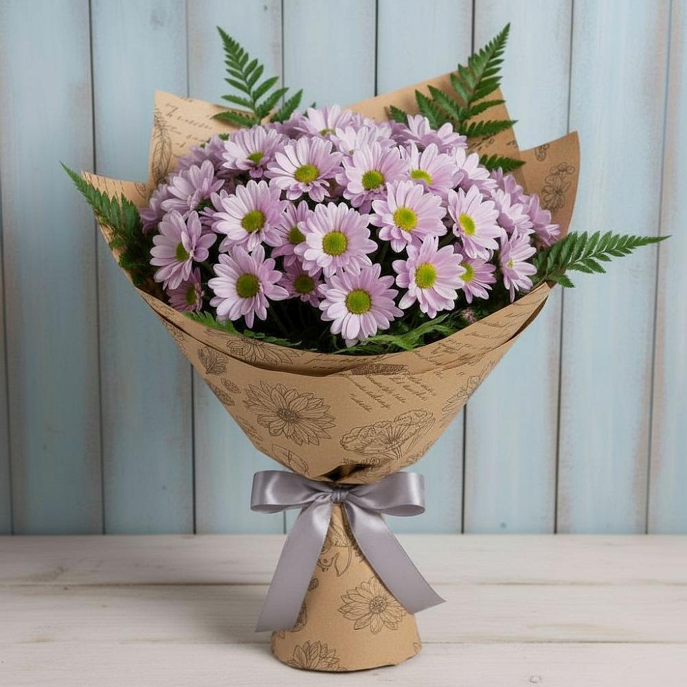 Букет цветов из: Хризантемы в Константиновский