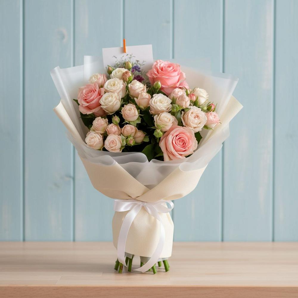 Букет цветов из: Розы в Константиновский