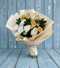 Букет цветов из:  Розы и Хризантемы #REPLACE_PRED# Константиновский