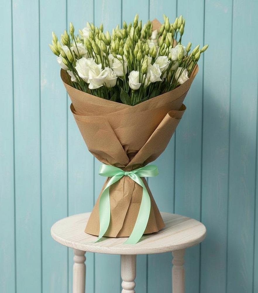 Букет цветов из: Лизиантусы в Константиновский