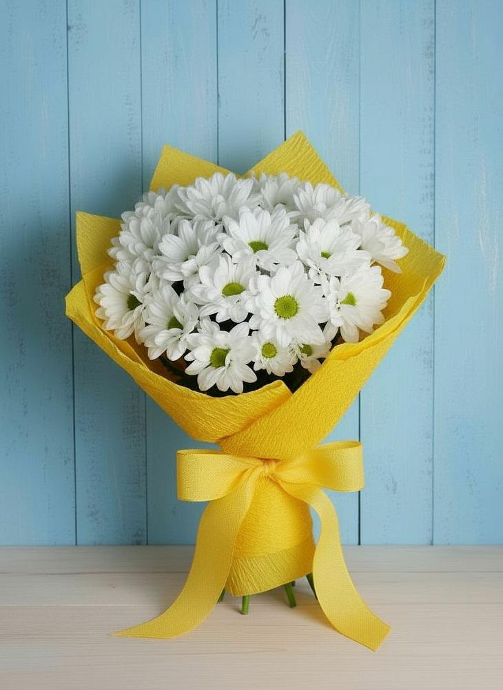 Букет цветов из: Хризантемы в Константиновский