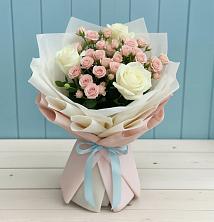 Букет цветов из:  Розы в Константиновский