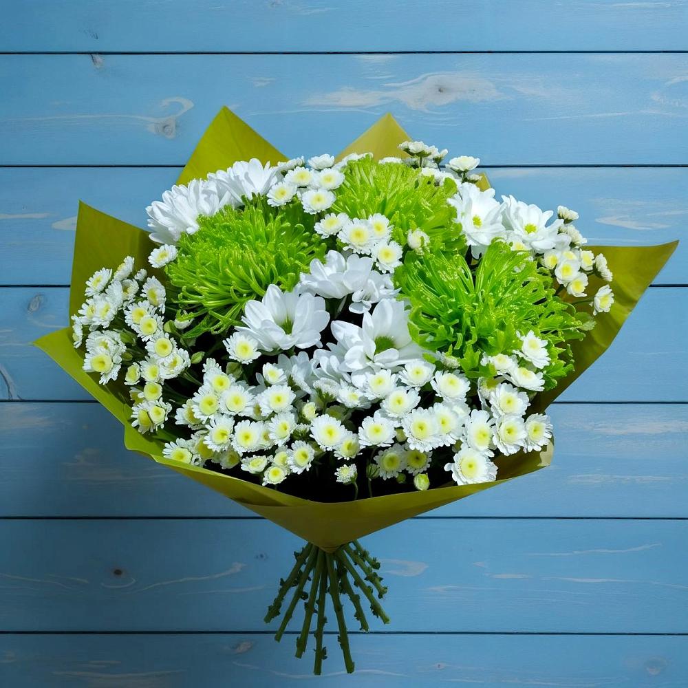 Букет цветов из: Хризантемы в Константиновский