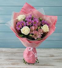 Букет цветов из:  Герберы #REPLACE_PRED# Константиновский