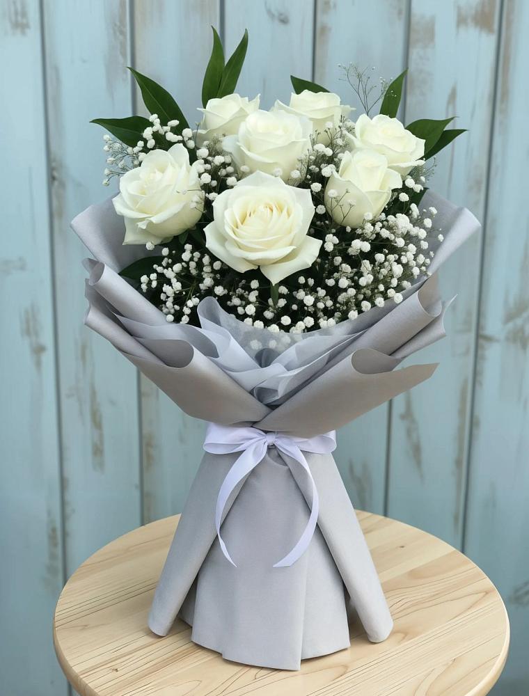 Букет цветов из: Розы в Константиновский