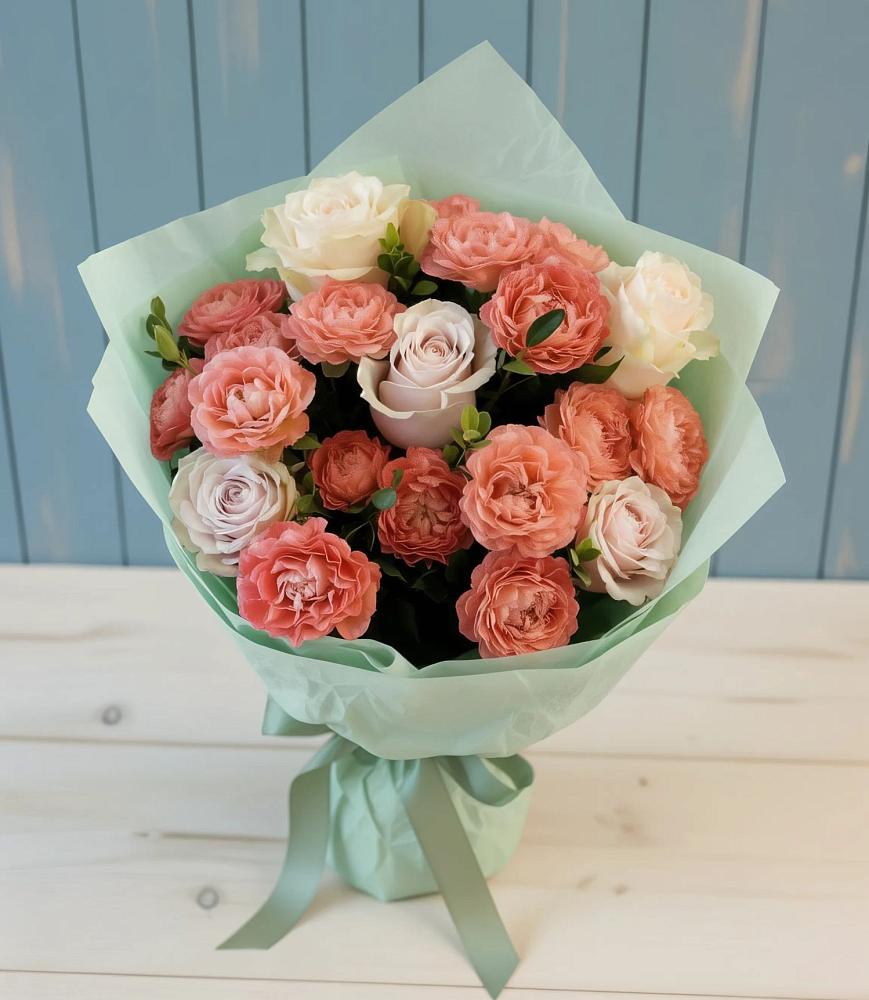 Букет цветов из: Розы в Константиновский