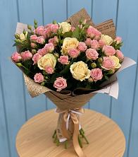 Букет цветов из:  Розы в Константиновский