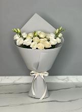 Букет цветов из:  Розы и Лизиантусы #REPLACE_PRED# Константиновский